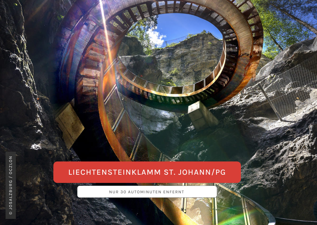 Besuch der Liechtensteinklamm in St. Johann im Pongau &copy; Oczlon / JO Salzburg