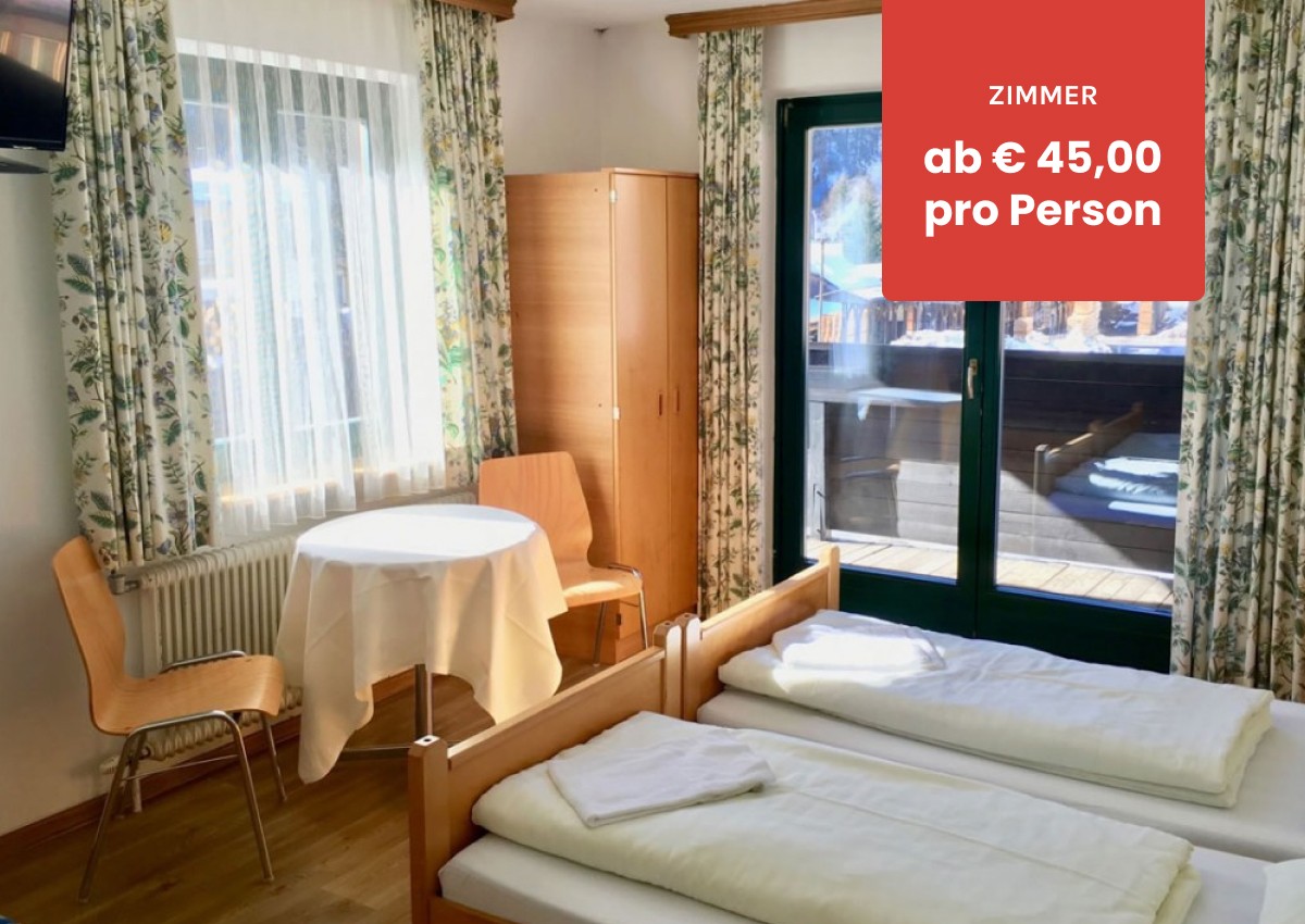 Zimmer im Hotel Josef